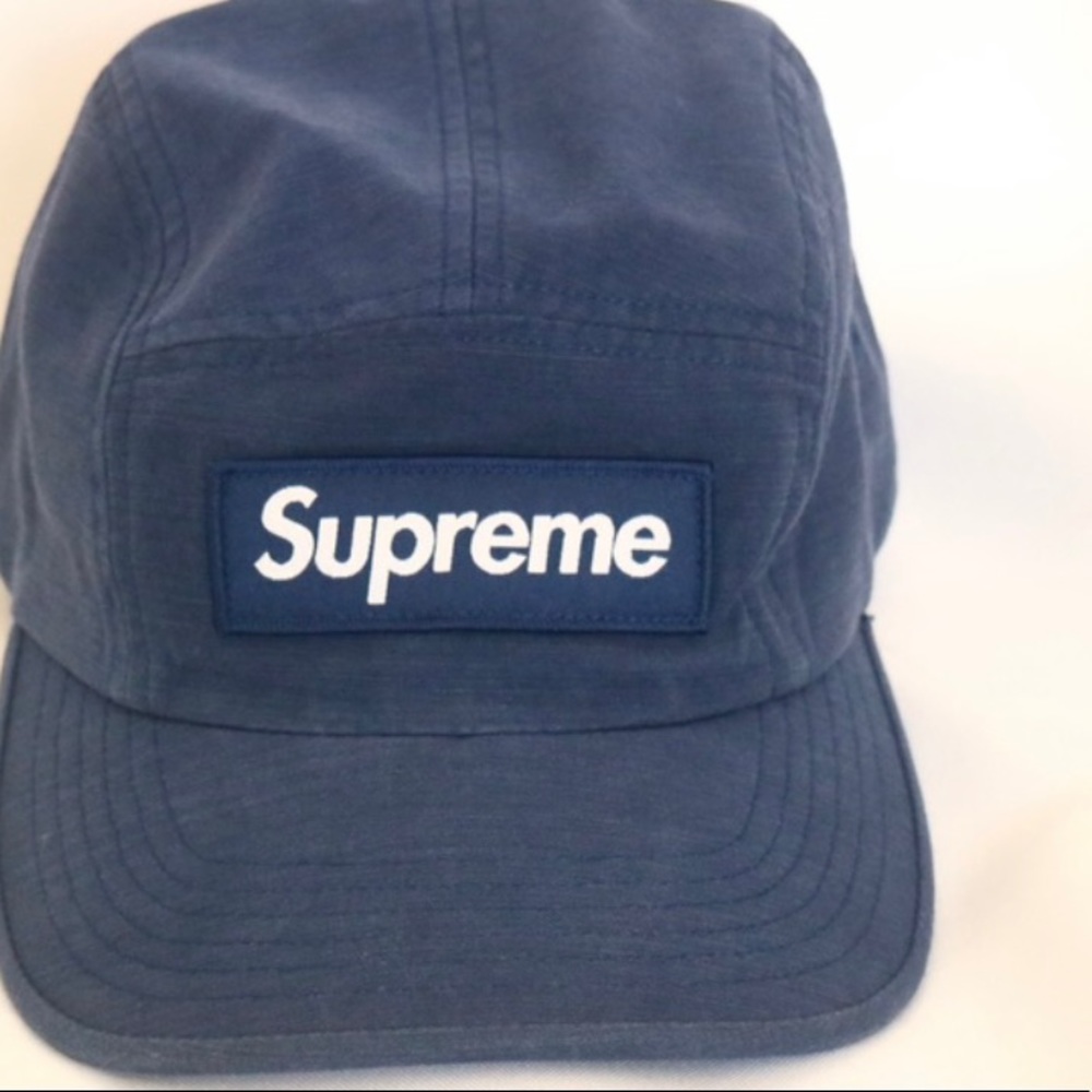 Supreme Military hat, in navy blue